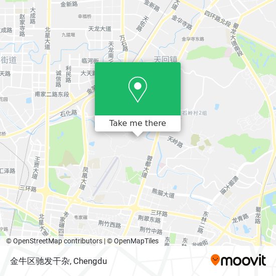 金牛区驰发干杂 map