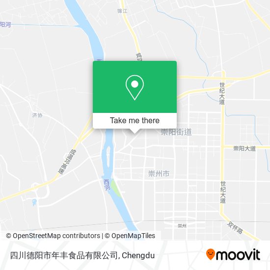四川德阳市年丰食品有限公司 map