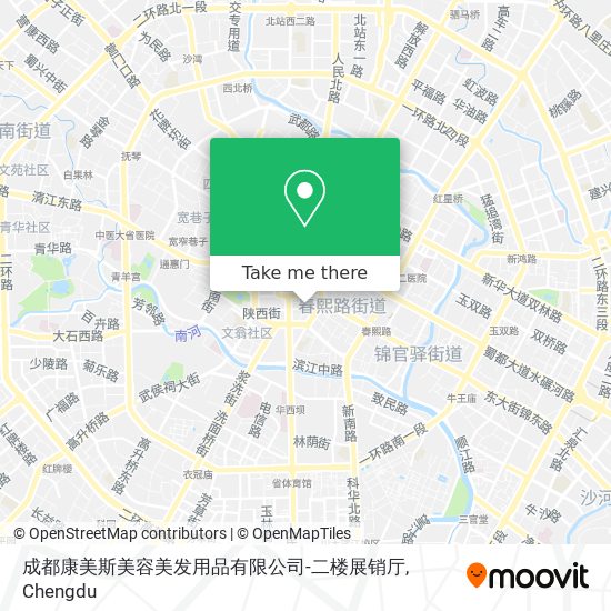 成都康美斯美容美发用品有限公司-二楼展销厅 map