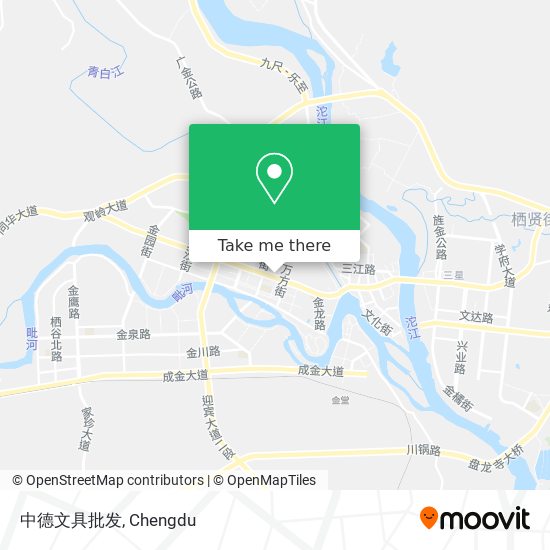 中德文具批发 map