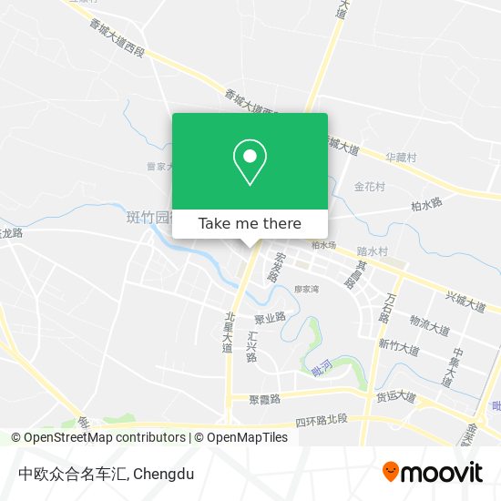 中欧众合名车汇 map