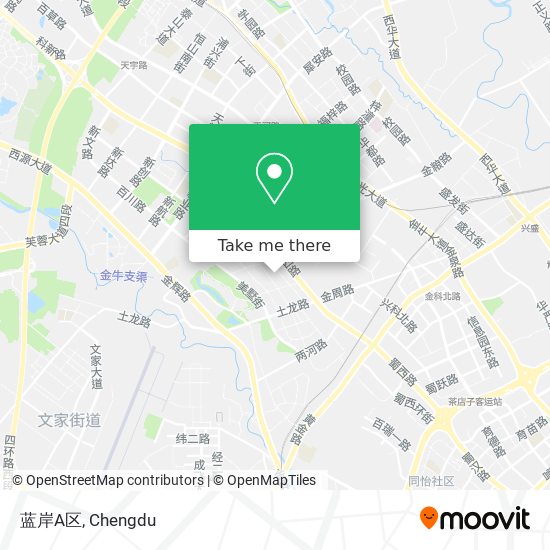 蓝岸A区 map