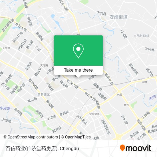 百信药业(广济堂药房店) map