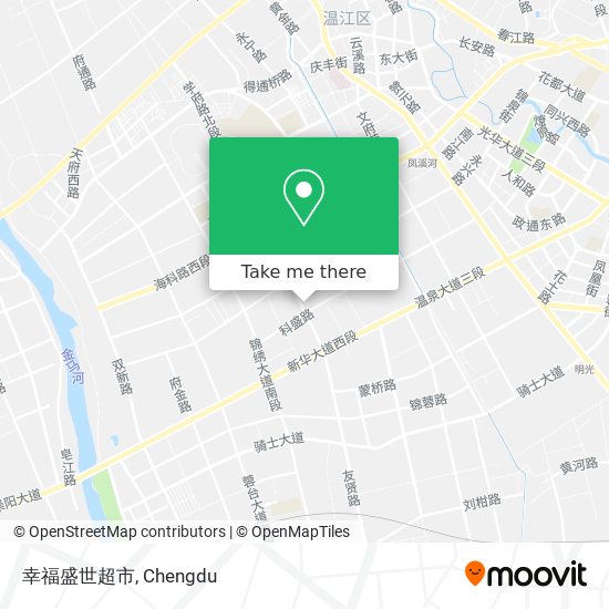 幸福盛世超市 map