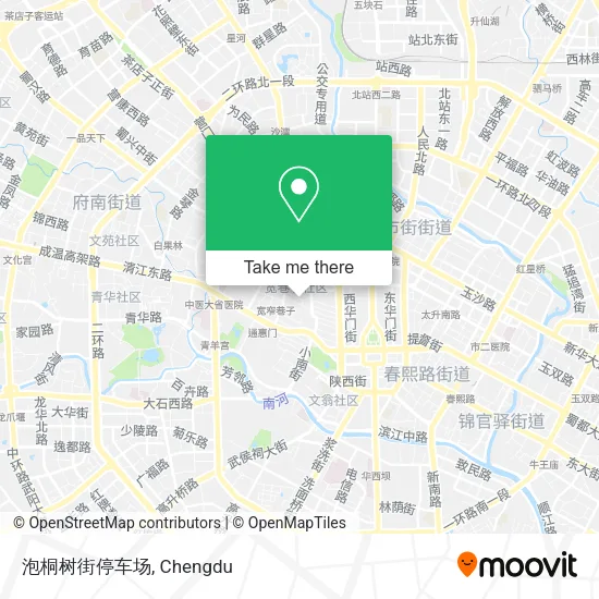 泡桐树街停车场 map