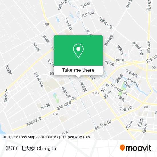 温江广电大楼 map