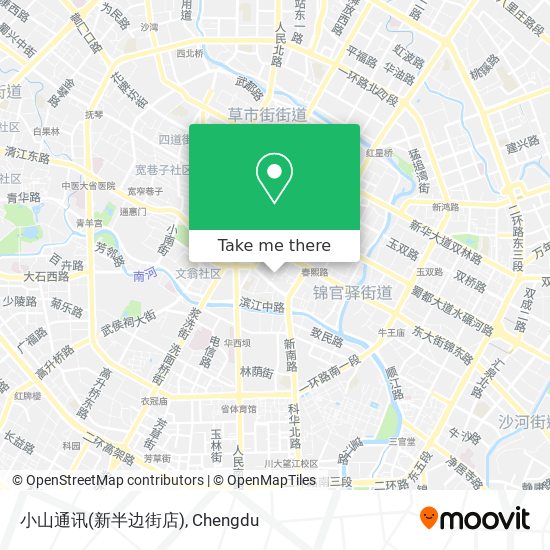 小山通讯(新半边街店) map
