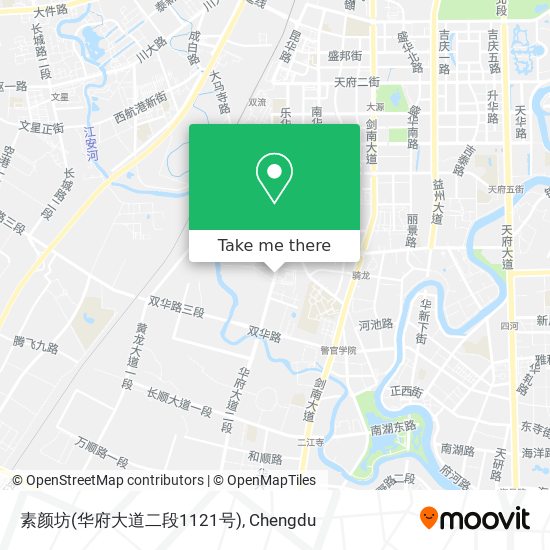 素颜坊(华府大道二段1121号) map