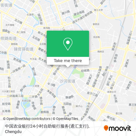 中国农业银行24小时自助银行服务(通汇支行) map