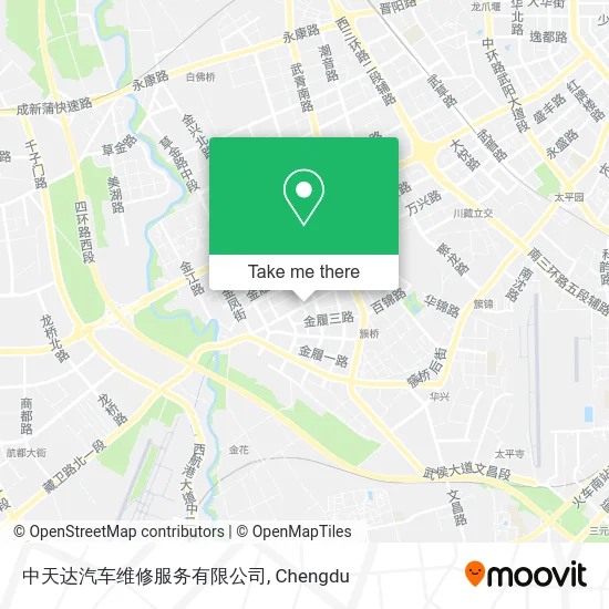 中天达汽车维修服务有限公司 map