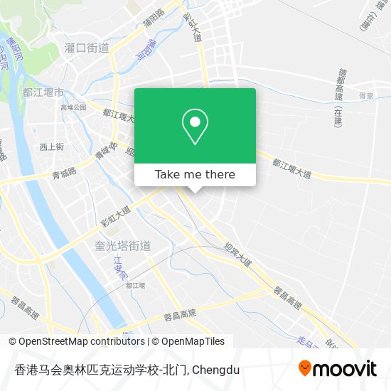 香港马会奥林匹克运动学校-北门 map