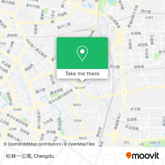 松林一公寓 map