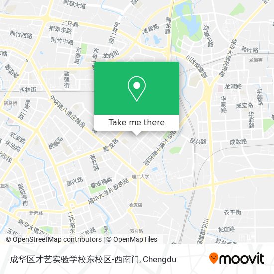 成华区才艺实验学校东校区-西南门 map