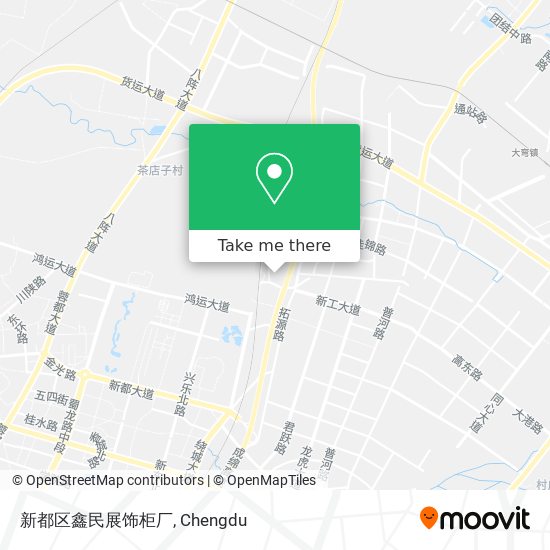 新都区鑫民展饰柜厂 map