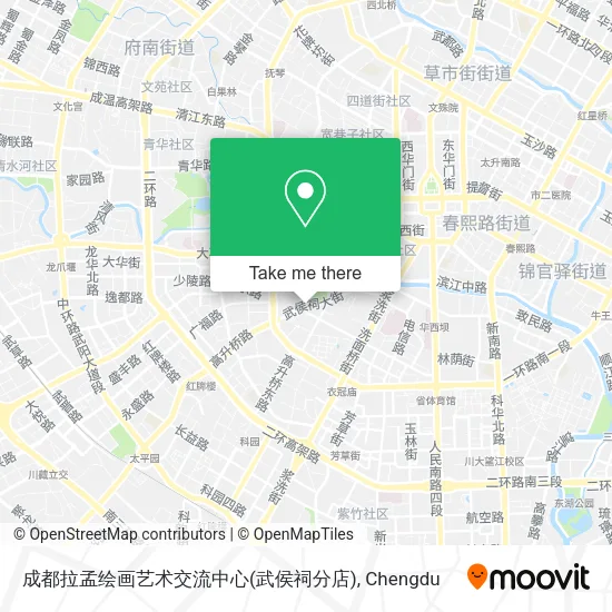成都拉孟绘画艺术交流中心(武侯祠分店) map
