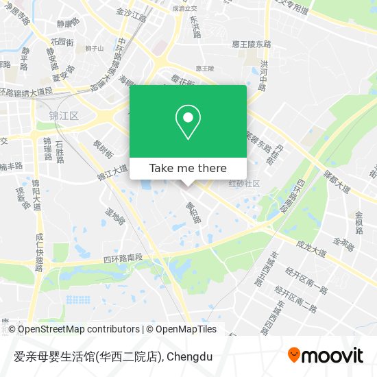 爱亲母婴生活馆(华西二院店) map