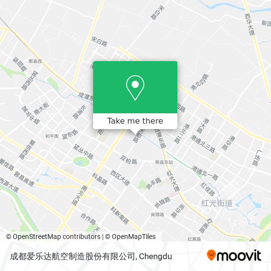 成都爱乐达航空制造股份有限公司 map