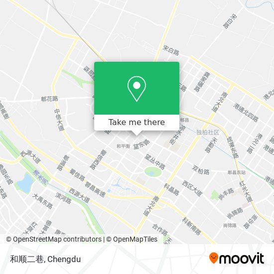和顺二巷 map