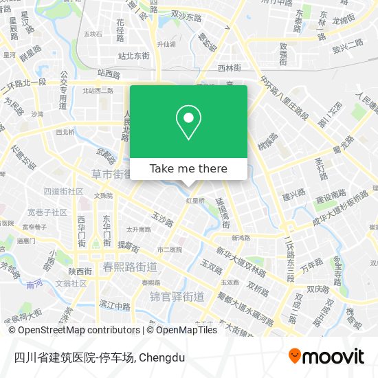 四川省建筑医院-停车场 map