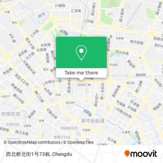 西北桥北街1号73栋 map