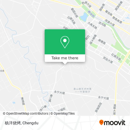 杨洋烧烤 map