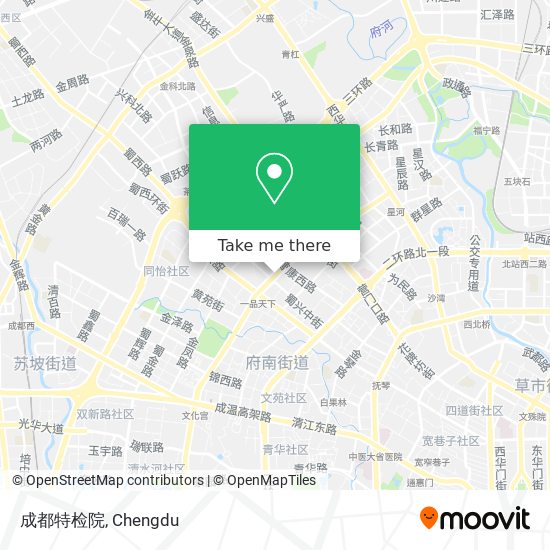 成都特检院 map
