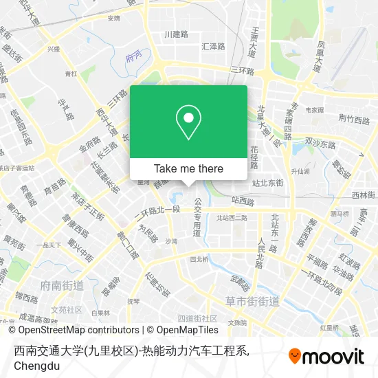 西南交通大学(九里校区)-热能动力汽车工程系 map