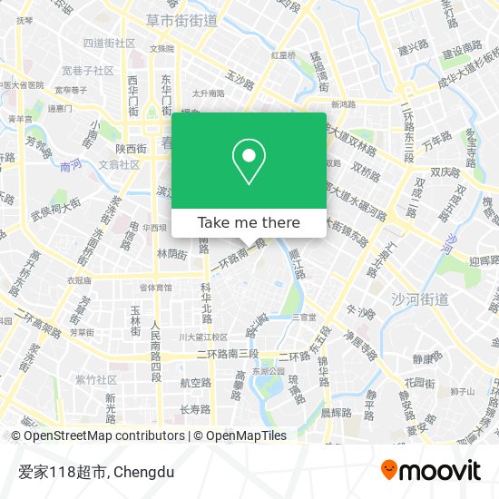 爱家118超市 map