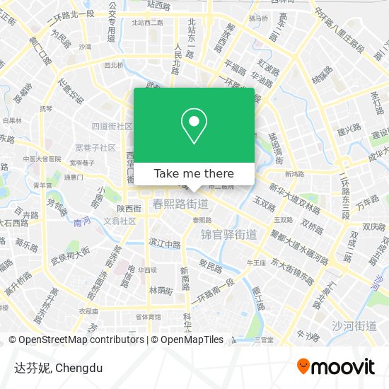 达芬妮 map