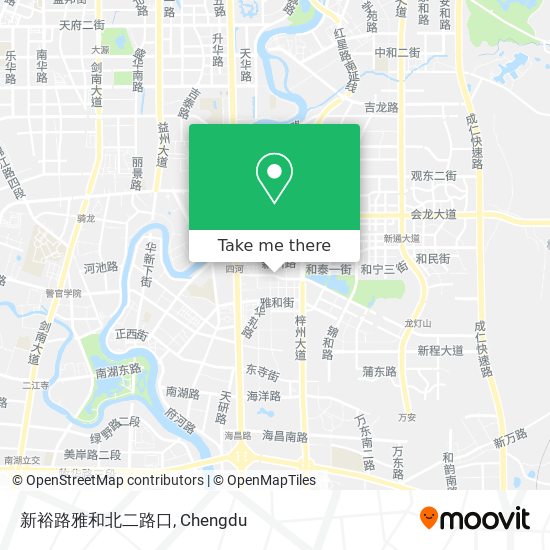 新裕路雅和北二路口 map