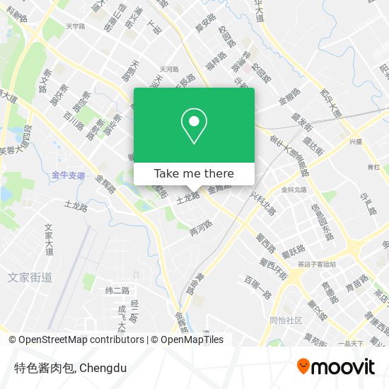 特色酱肉包 map