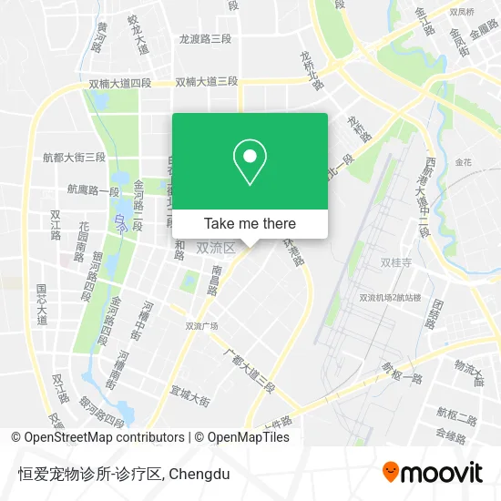 恒爱宠物诊所-诊疗区 map