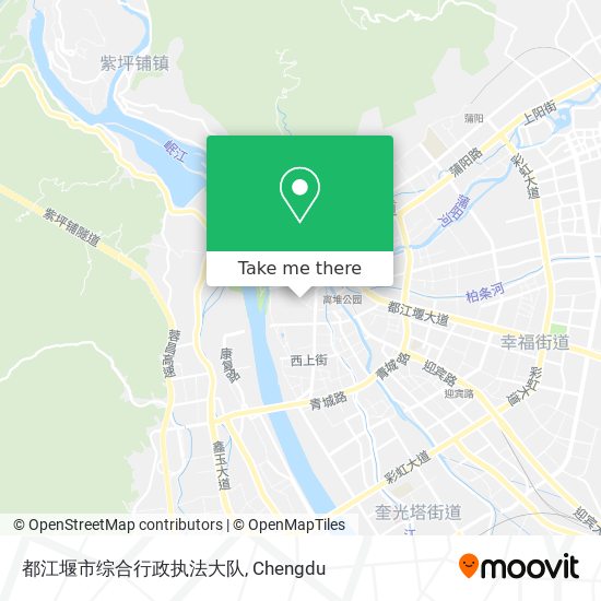 都江堰市综合行政执法大队 map