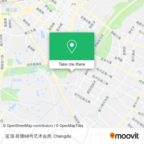 蓝顶·荷塘68号艺术会所 map