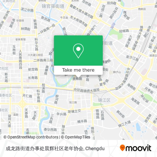 成龙路街道办事处晨辉社区老年协会 map