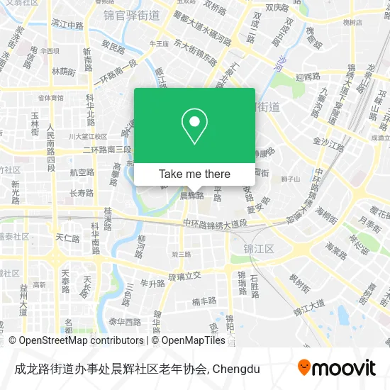 成龙路街道办事处晨辉社区老年协会 map