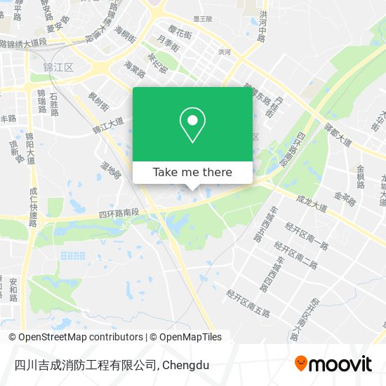 四川吉成消防工程有限公司 map