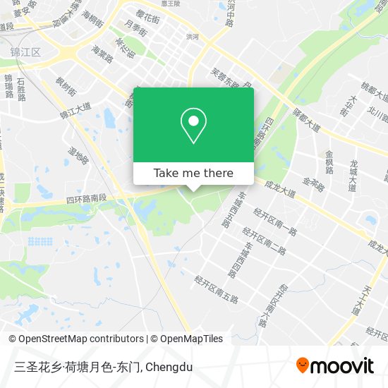 三圣花乡·荷塘月色-东门 map