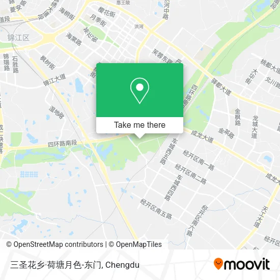 三圣花乡·荷塘月色-东门 map