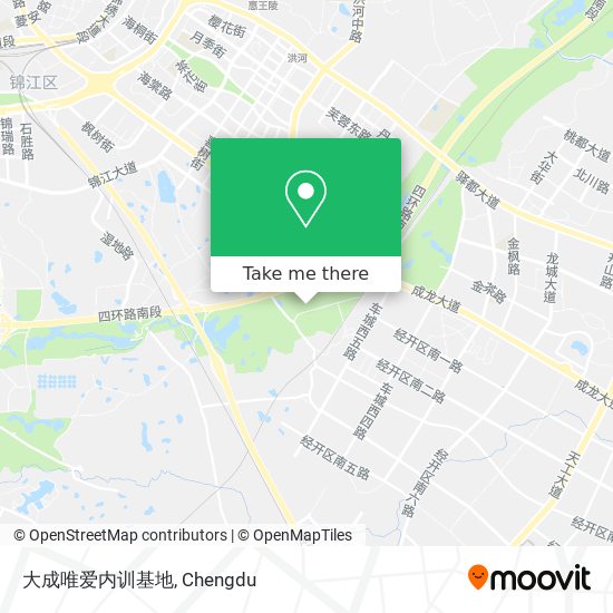 大成唯爱内训基地 map