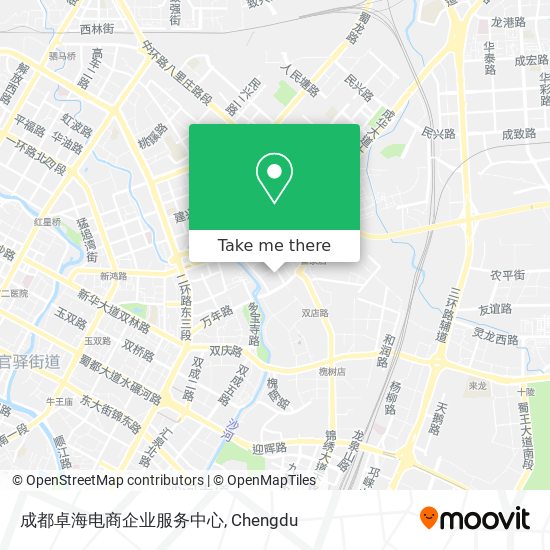 成都卓海电商企业服务中心 map