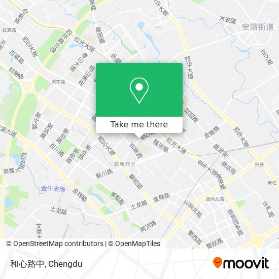 和心路中 map