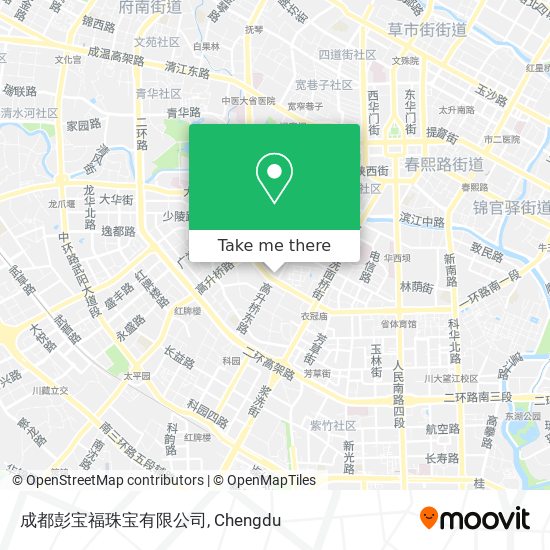 成都彭宝福珠宝有限公司 map