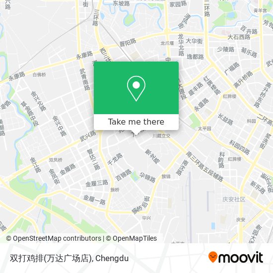 双打鸡排(万达广场店) map