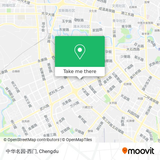 中华名园-西门 map