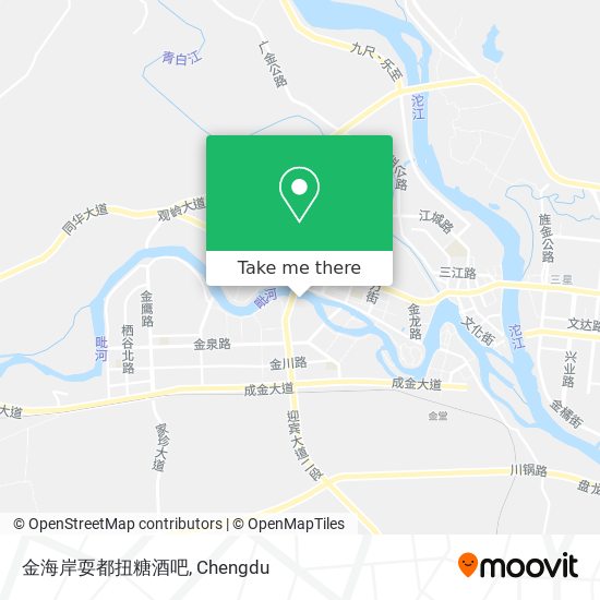 金海岸耍都扭糖酒吧 map