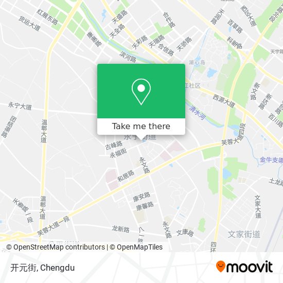 开元街 map