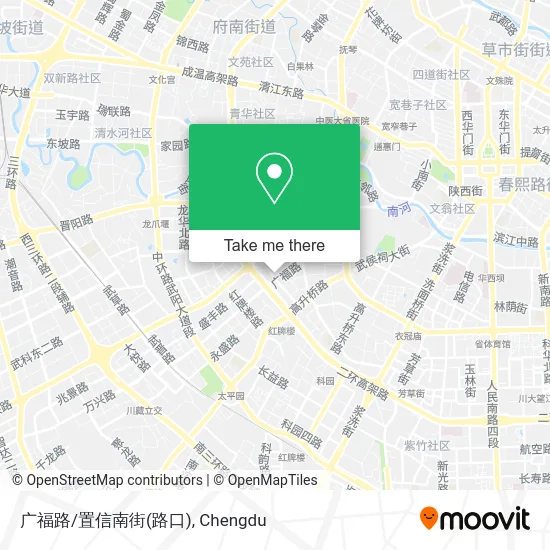 广福路/置信南街(路口) map