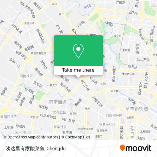 咦这里有家酸菜鱼 map