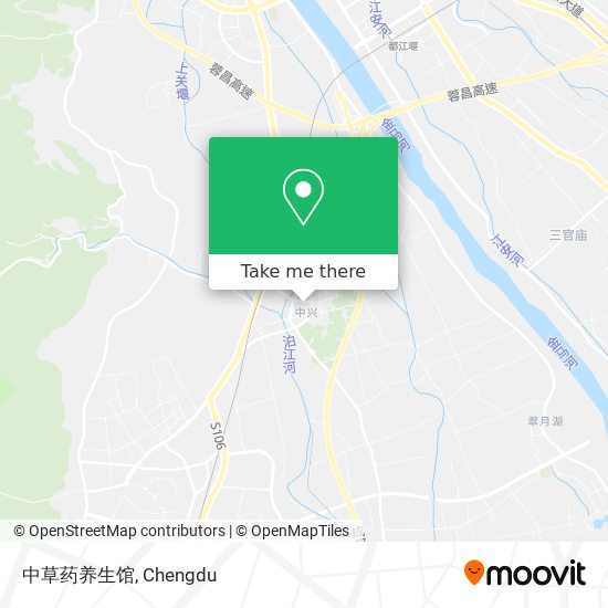 中草药养生馆 map